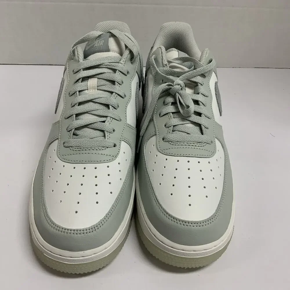 Nike Air Force 1 '07 LV8 Light Silver Pumice FJ4170 003 Size 12.5 Men Grey White